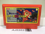 AJ5353 Puss 'n Boots Around the World in 80 Days Nintendo Famicom NES Japan