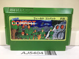 AJ5404 Field Combat Nintendo Famicom NES Japan