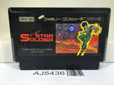 Star Soldier Nintendo Famicom NES Japan - AJ5436