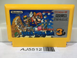 Super Mario Bros. 3 Nintendo Famicom NES Japan - AJ5512