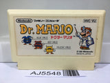 Dr. Mario Nintendo Famicom NES Japan - AJ5548