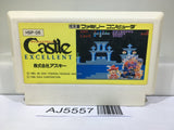 The Castle Excellent Nintendo Famicom NES Japan - AJ5557