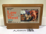 Law of the West Nintendo Famicom NES Japan - AJ5805