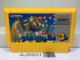 Super Mario Bros. 3 Nintendo Famicom NES Japan - AJ5931