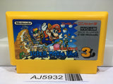 Super Mario Bros. 3 Nintendo Famicom NES Japan - AJ5932
