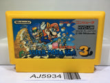 Super Mario Bros. 3 Nintendo Famicom NES Japan - AJ5934