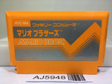Mario Bros. Nintendo Famicom NES Japan - AJ5948