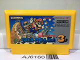 Super Mario Bros. 3 Nintendo Famicom NES Japan - AJ6160