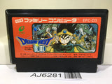 Dragon Quest III 3 Nintendo Famicom NES Japan - AJ6281