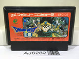 Dragon Quest III 3 Nintendo Famicom NES Japan - AJ6282