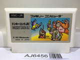 Donkey Kong JR. Nintendo Famicom NES Japan - AJ6456
