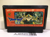 Dragon Quest III 3 Nintendo Famicom NES Japan - AJ6520
