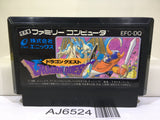 Dragon Quest 1 Nintendo Famicom NES Japan - AJ6524
