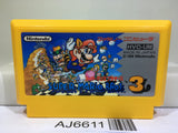 Super Mario Bros. 3 Nintendo Famicom NES Japan - AJ6611