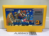 Super Mario Bros. 3 Nintendo Famicom NES Japan - AJ6843