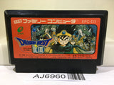 Dragon Quest III 3 Nintendo Famicom NES Japan - AJ6960