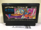 Dragon Quest 1 Nintendo Famicom NES Japan - AJ6964