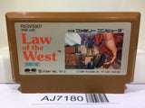 Law of the West Nintendo Famicom NES Japan - AJ7180