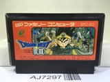 Dragon Quest III 3 Nintendo Famicom NES Japan - AJ7297