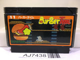 Burger Time Nintendo Famicom NES Japan - AJ7438