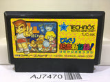 Crash 'n' the Boys KUNIO NEKKETSU SHINKIROKU Nintendo Famicom NES Japan - AJ7470