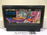 Dragon Quest 1 Nintendo Famicom NES Japan - AJ7501