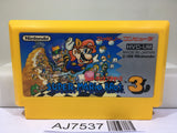 Super Mario Bros. 3 Nintendo Famicom NES Japan - AJ7537