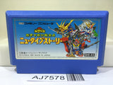 SD Gundam Gachapon Senshi 4 New Type Story Nintendo Famicom NES Japan - AJ7578