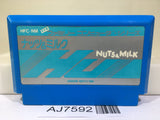 Nuts & Milk Nintendo Famicom NES Japan - AJ7592