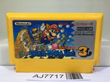 Super Mario Bros. 3 Nintendo Famicom NES Japan - AJ7717