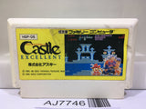 The Castle Excellent Nintendo Famicom NES Japan - AJ7746