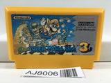Super Mario Bros. 3 Nintendo Famicom NES Japan - AJ8006