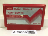 Donkey Kong 3 Nintendo Famicom NES Japan - AJ8059