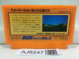Formation Z Nintendo Famicom NES Japan - AJ8247