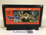 Dragon Quest III 3 Nintendo Famicom NES Japan - AJ8432
