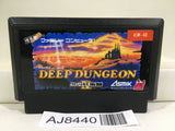 Deep Dungeon IV 4 Kuro no Youjutsushi Nintendo Famicom NES Japan - AJ8440