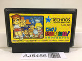 Crash 'n' the Boys KUNIO NEKKETSU SHINKIROKU Nintendo Famicom NES Japan - AJ8456