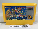 Super Mario Bros. 3 Nintendo Famicom NES Japan - AJ8476