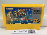 Super Mario Bros. 3 Nintendo Famicom NES Japan - AJ8478