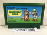 Mario Open Golf Nintendo Famicom NES Japan - AJ8581