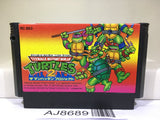 Teenage Mutant Ninja Turtles TMNT 2 Nintendo Famicom NES Japan - AJ8689