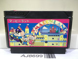 Mappy Land Nintendo Famicom NES Japan - AJ8699