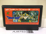 Dragon Quest III 3 Nintendo Famicom NES Japan - AJ8753