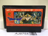 Dragon Quest III 3 Nintendo Famicom NES Japan - AJ8754