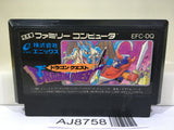 Dragon Quest 1 Nintendo Famicom NES Japan - AJ8758