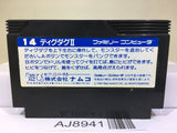 Digdug II 2 Nintendo Famicom NES Japan - AJ8941