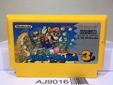 Super Mario Bros. 3 Nintendo Famicom NES Japan - AJ9016