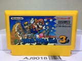 Super Mario Bros. 3 Nintendo Famicom NES Japan - AJ9018
