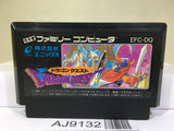 Dragon Quest 1 Nintendo Famicom NES Japan - AJ9132