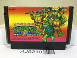 Teenage Mutant Ninja Turtles TMNT 2 Nintendo Famicom NES Japan - AJ9210